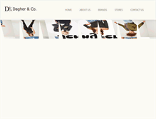 Tablet Screenshot of dagher-co.com